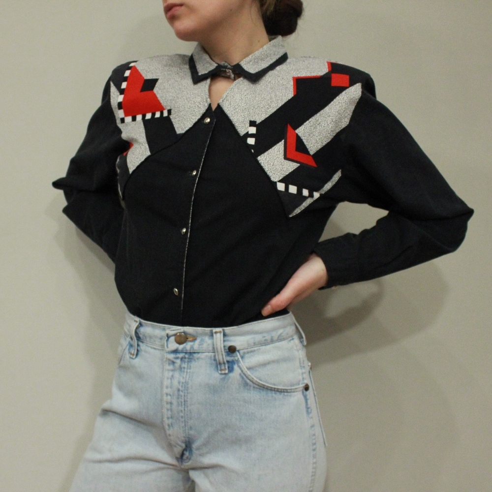 Vintage Western Blouse